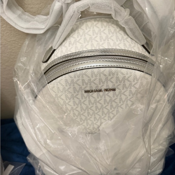 White Backpack - Picture 2 of 3